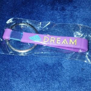 Purple DREAM Keychain